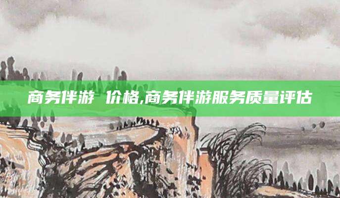 黄冈商务伴游 价格,商务伴游服务质量评估
