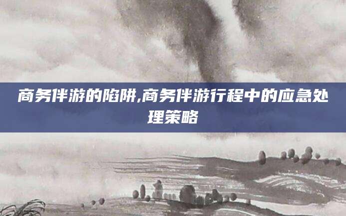 黄冈商务伴游的陷阱,商务伴游行程中的应急处理策略